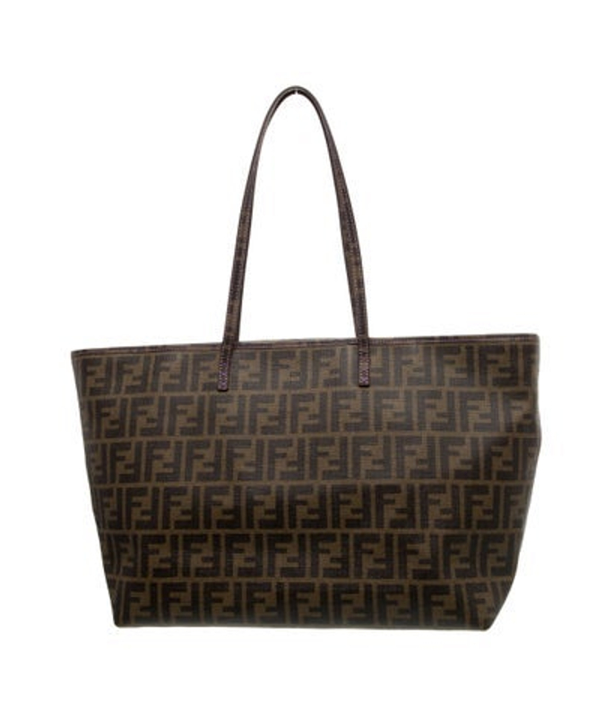 Fendi Zucca Ff Roll Tote