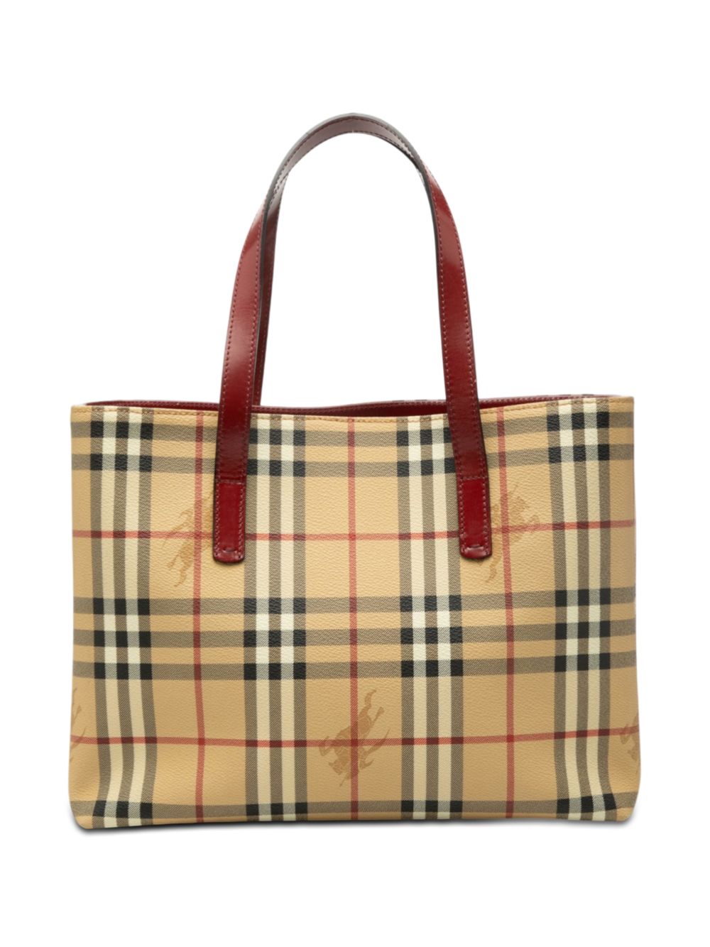 2018-2023 Haymarket Check Coated Canvas tote bag