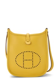Hermes Jaune Ambre Epsom Evelyne I TPM