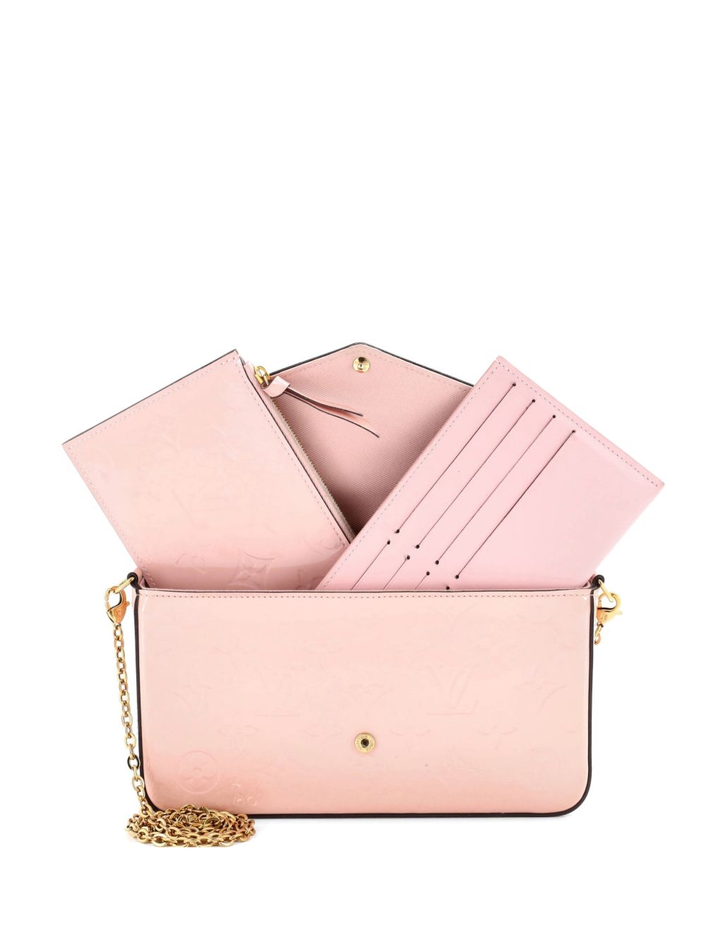 Felicie Pochette Monogram Vernis crossbody bag