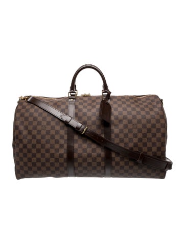 Damier Ebene Keepall Bandouliere 55