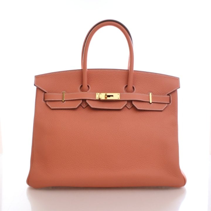 Hermes Crevette Togo Birkin 35