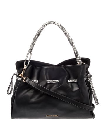 Badgley Mischka Leather Top Handle Bag w/ Tags
