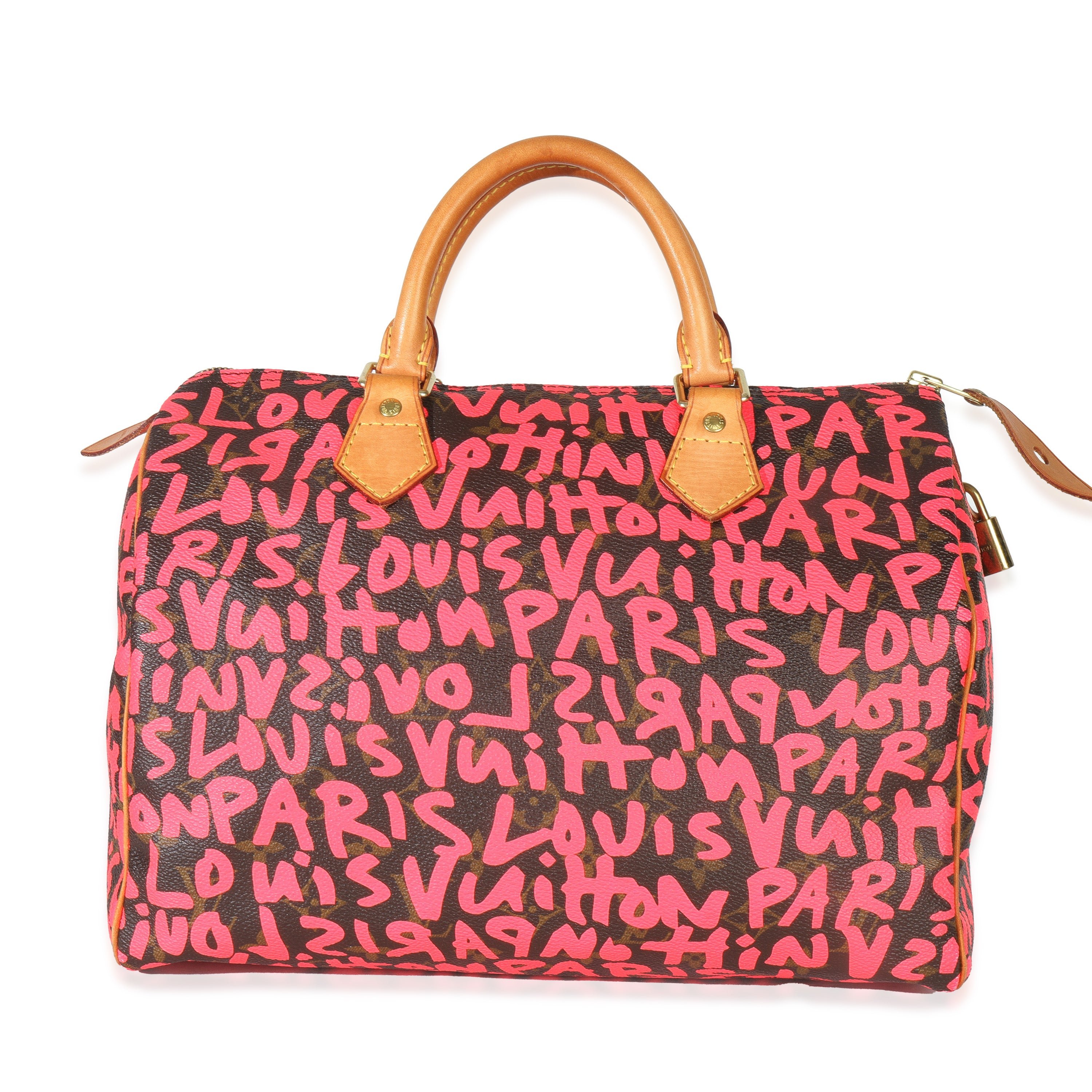 Louis Vuitton x Stephen Sprouse Fuchsia Monogram Canvas Graffiti Speedy 30