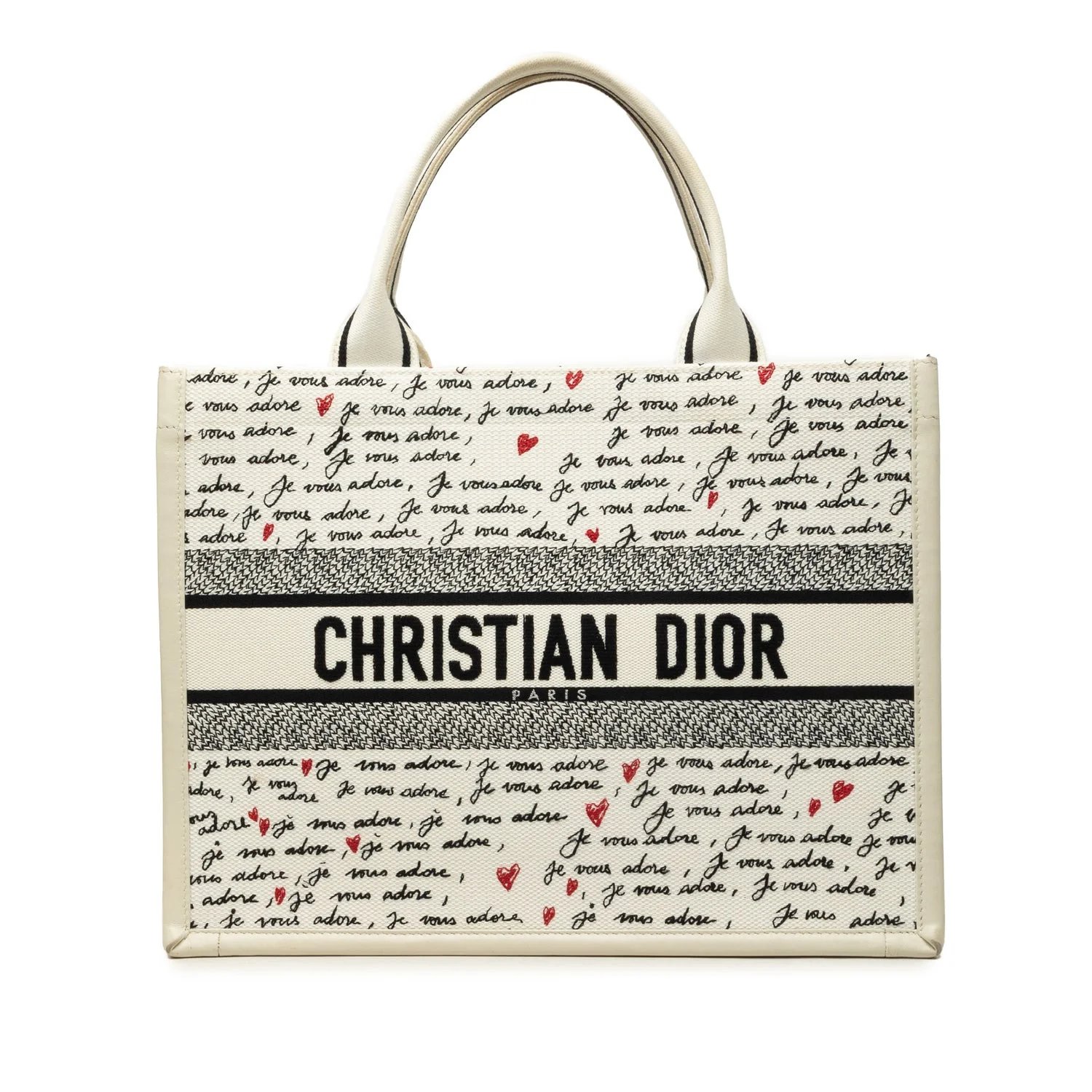 Medium Dioramour Je Vous Adore Book Tote