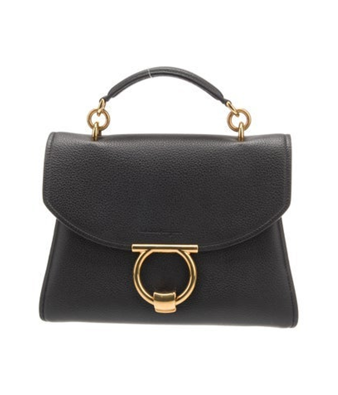 Salvatore Ferragamo Ferragamo Leather Top Handle Bag