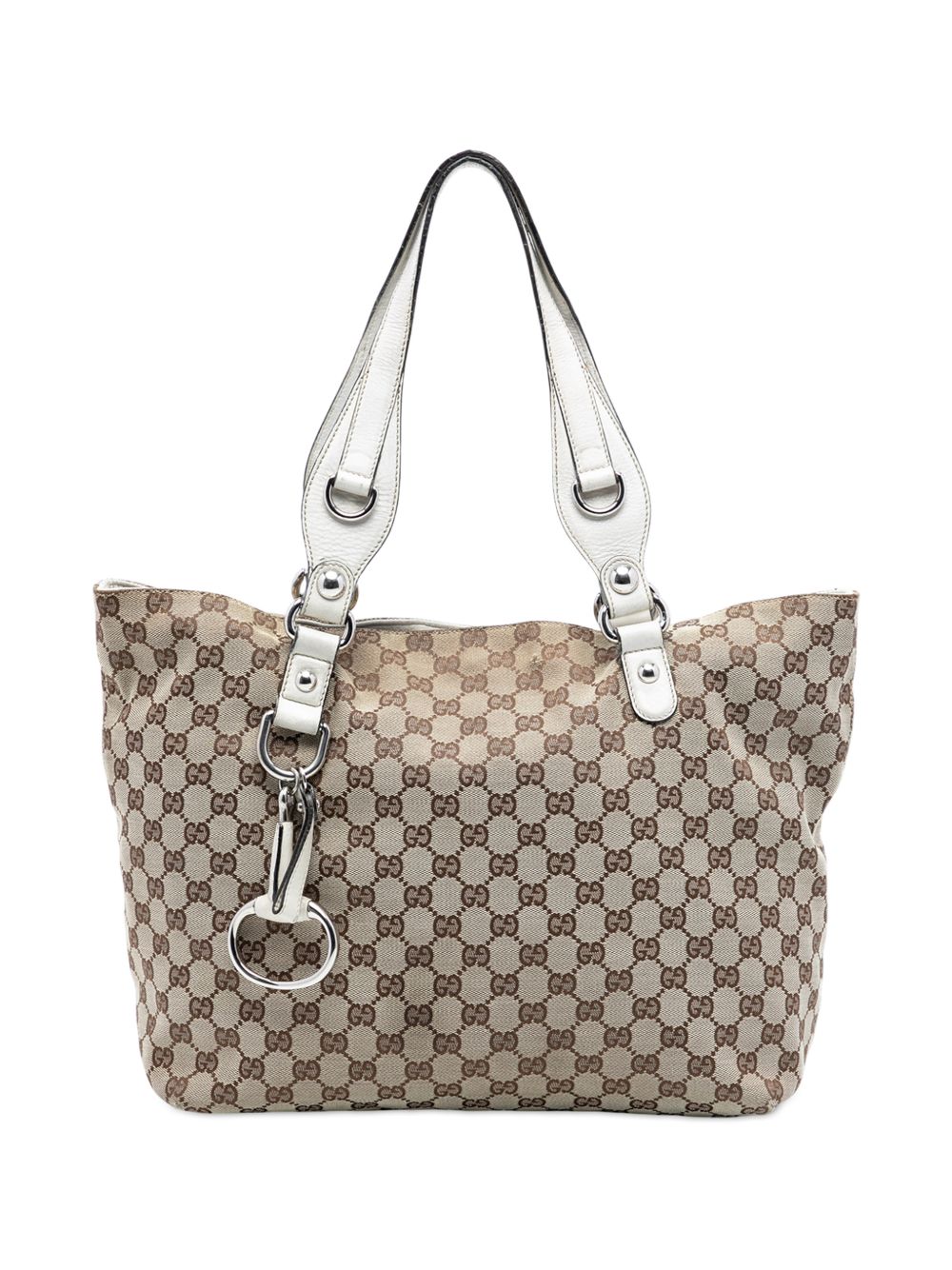 2016-2025 Medium GG Canvas Icon Bit tote bag