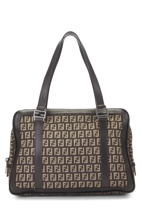 Brown Zucchino Canvas Boston Small
