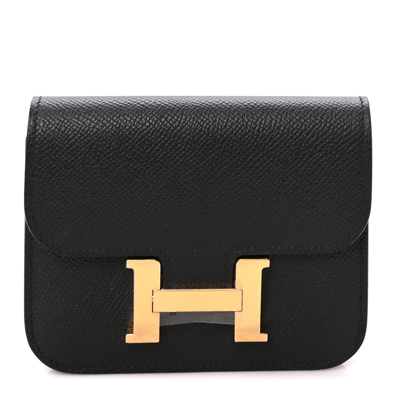 Hermes Epsom Constance Slim Wallet Black