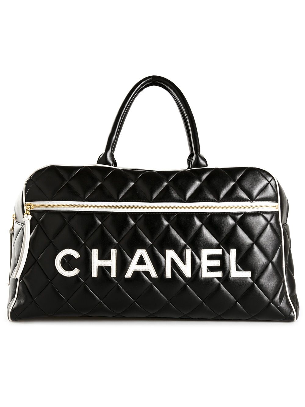 quilted bowler bag