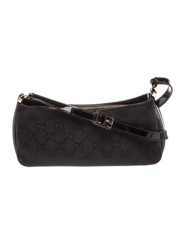 GG Canvas Shoulder Bag Vintage