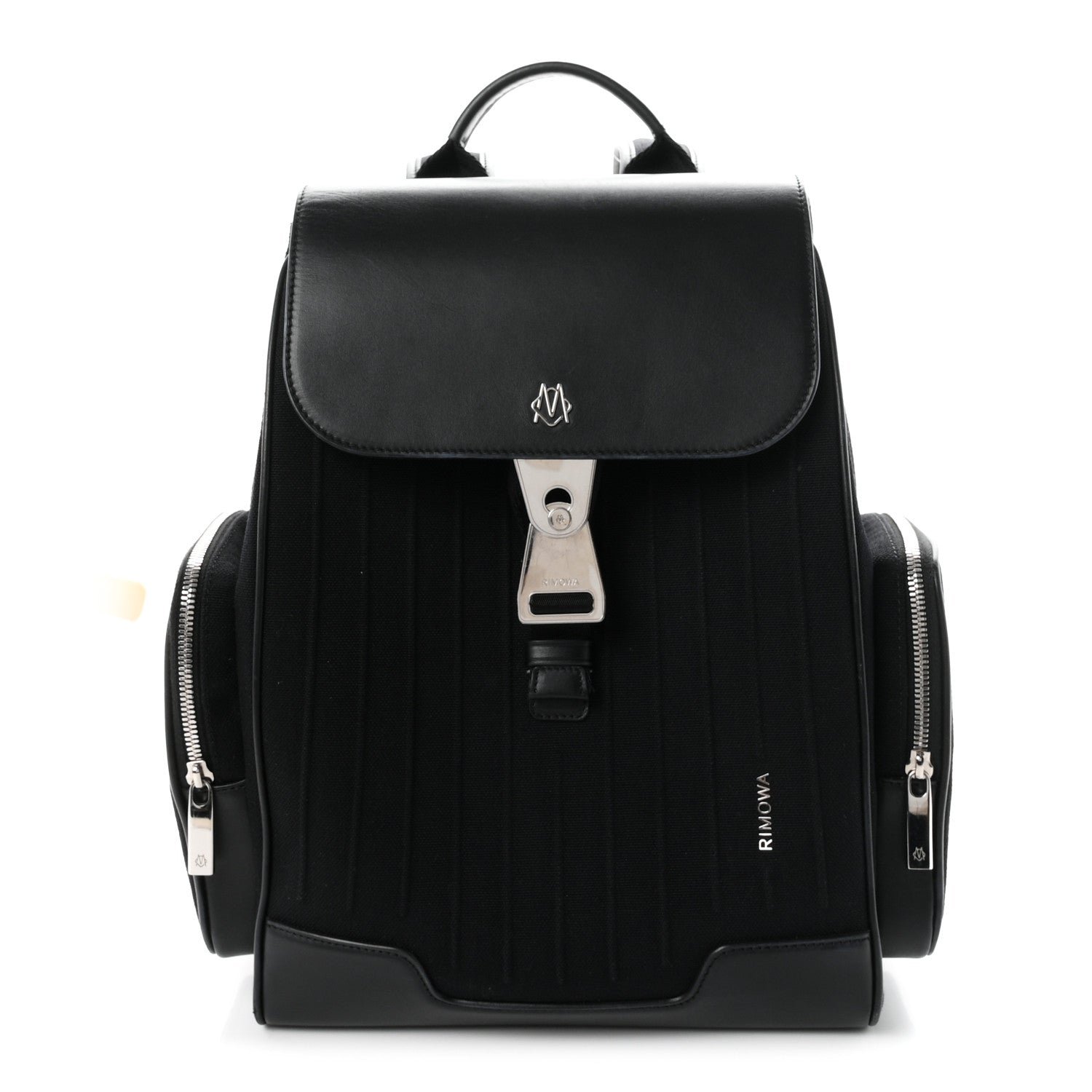 Rimowa Canvas Calfskin Never Still Small Backpack Black