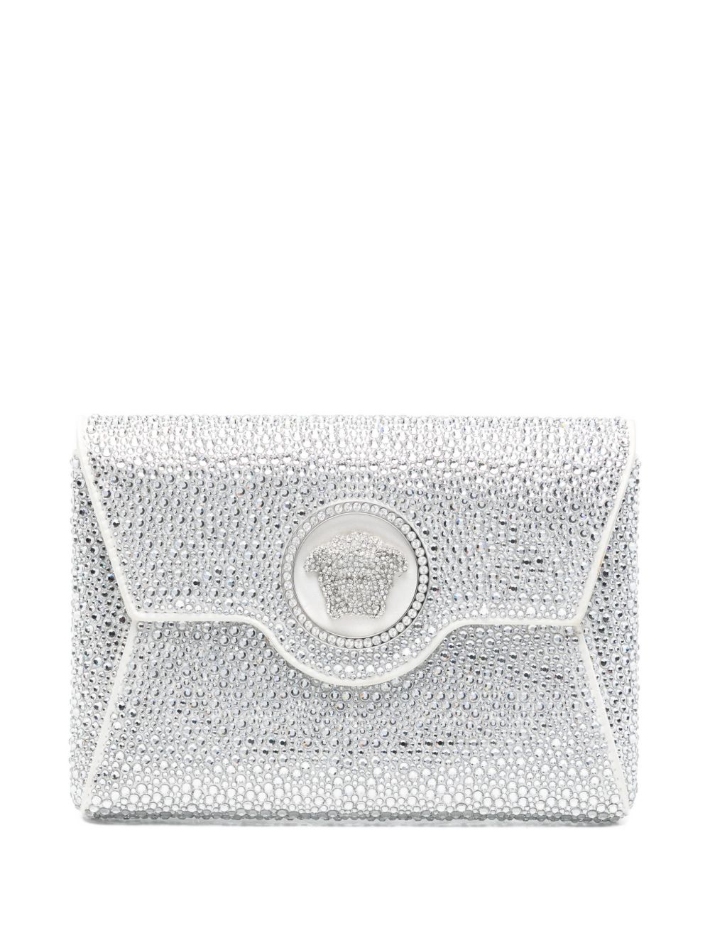 La Medusa crystal envelope clutch