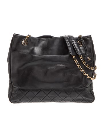 Vintage Quilted Shopping Tote