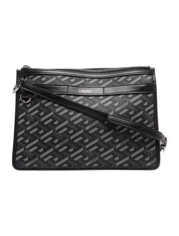 Versace Leather Shoulder Bag