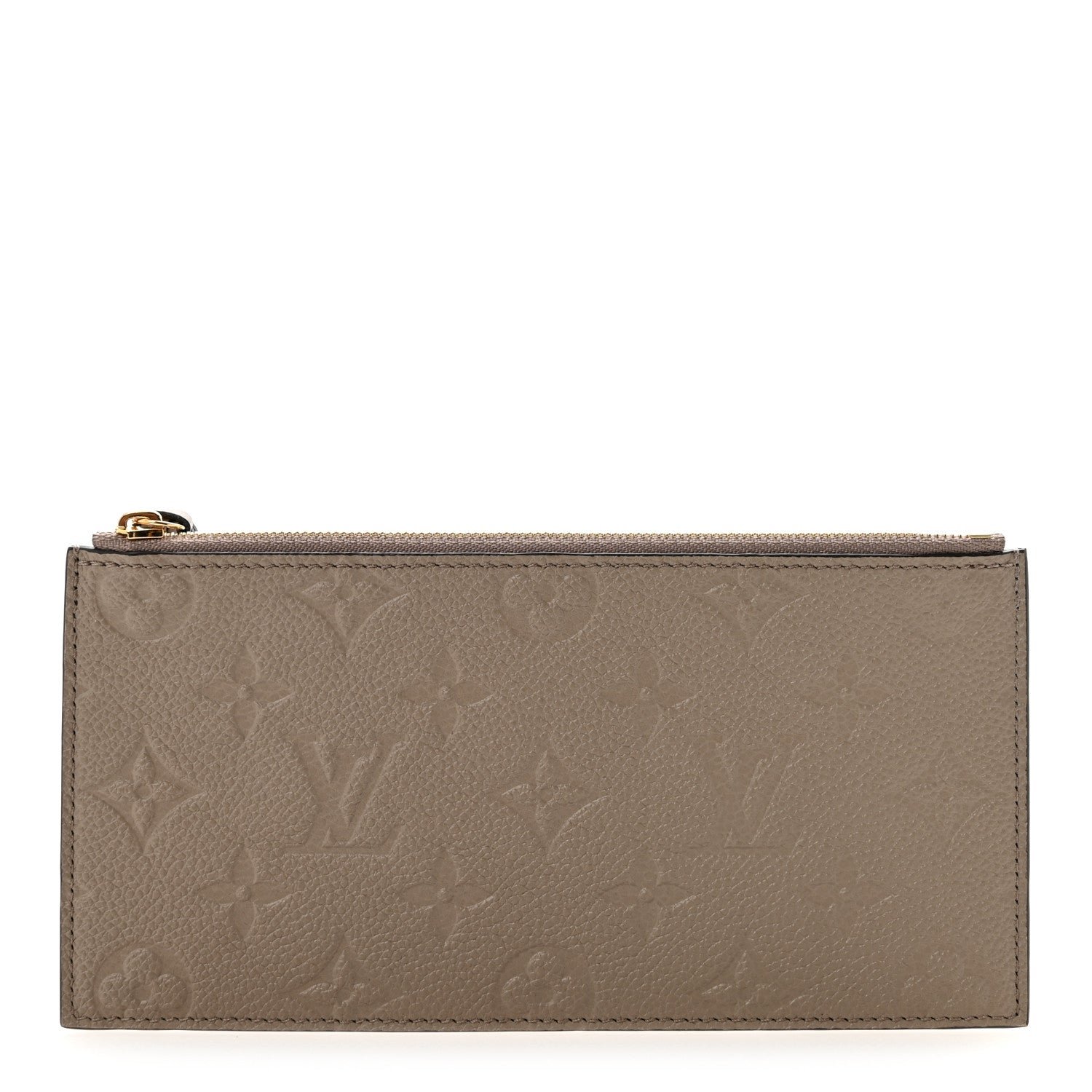 Louis Vuitton Empreinte Felicie Chain Wallet Zippered Insert Tourterelle
