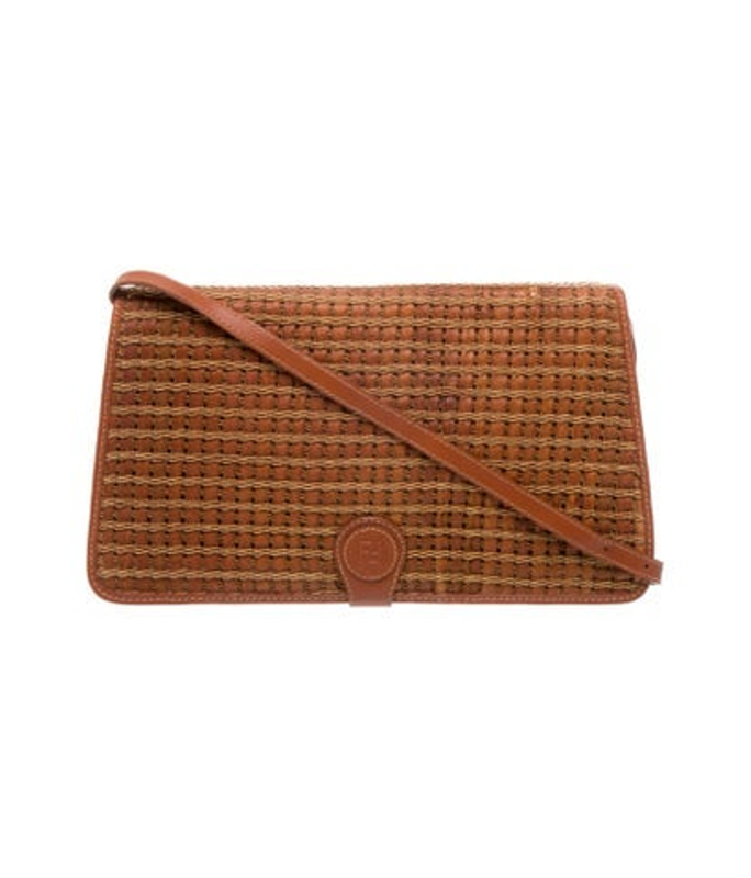 Fendi Leather Crossbody Bag Vintage