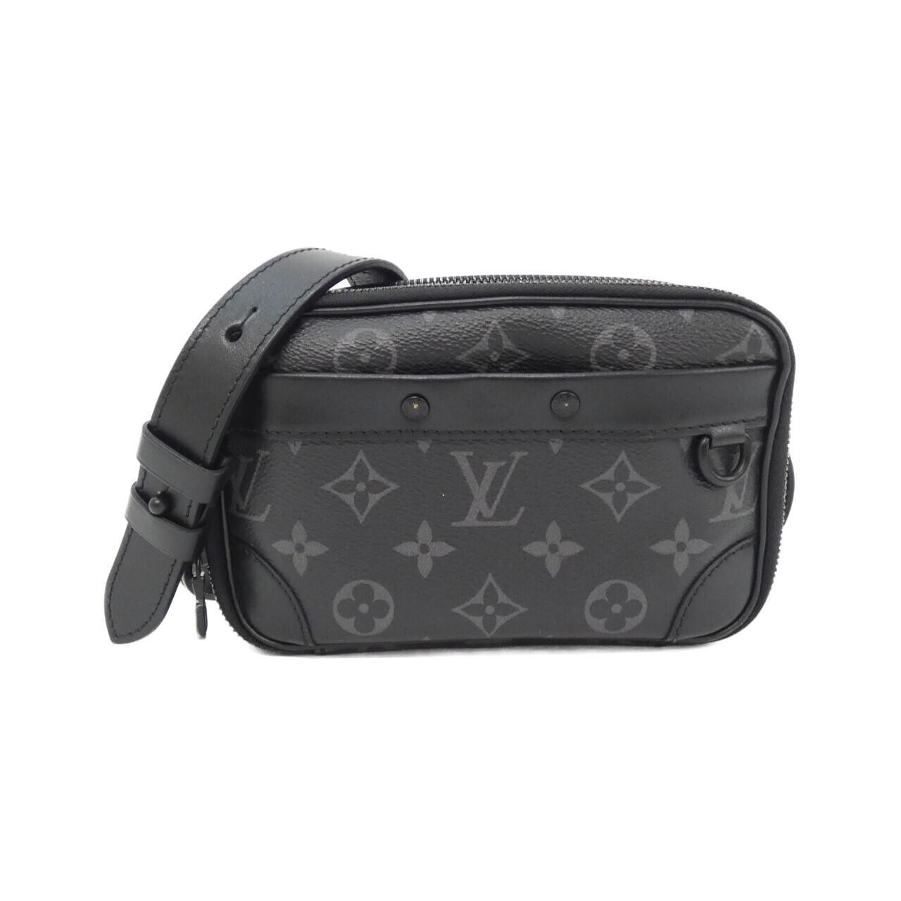 Louis Vuitton Monogram Eclipse Alpha Wearable Wallet M82542 Should...