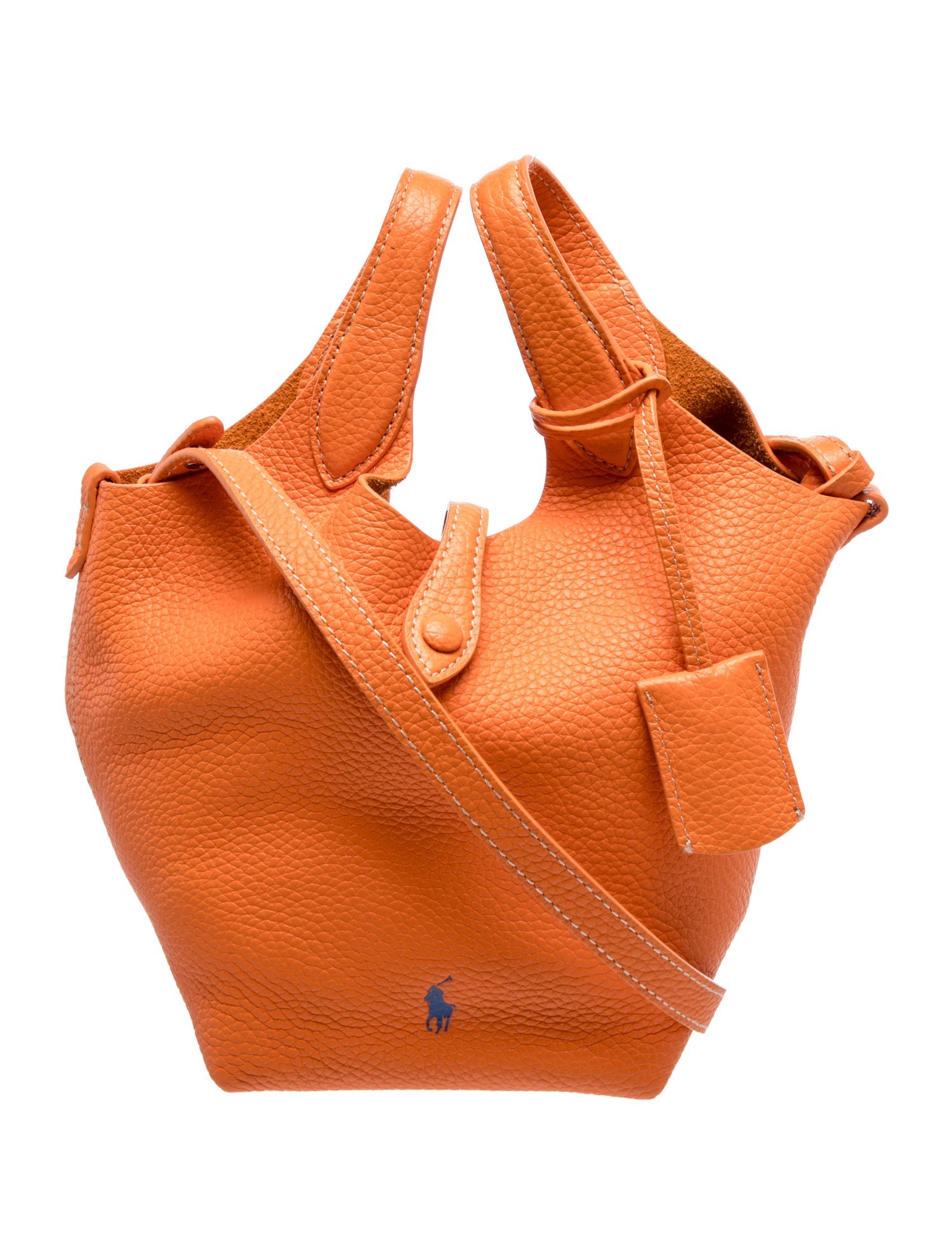 Leather Top Handle Bag