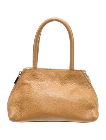 Leather Top Handle Bag