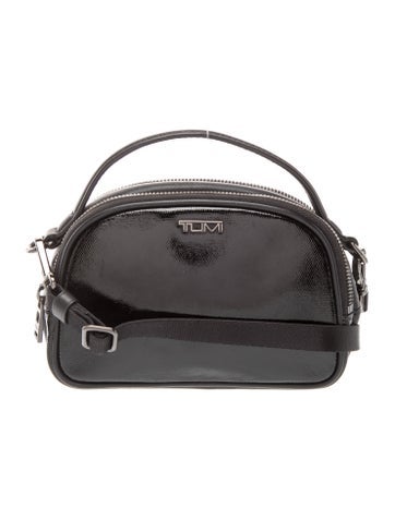 Tumi Patent Leather Crossbody Bag