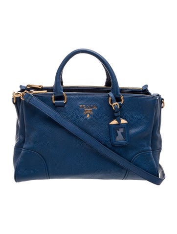 Prada Leather Galleria Double Zip