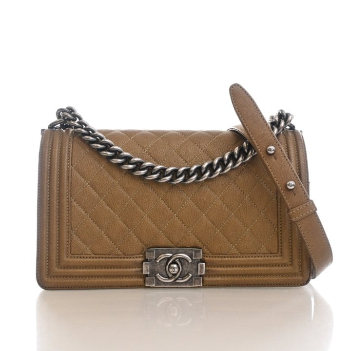 Chanel Medium Caviar Boy Bag