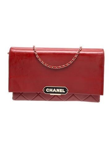 Retro Label Clutch