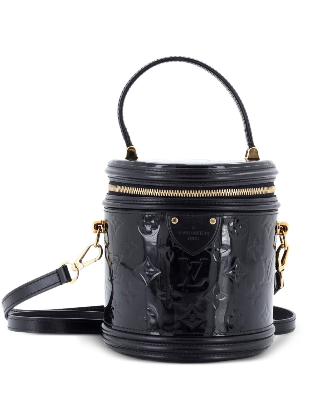 Cannes Handbag Monogram Vernis crossbody bag