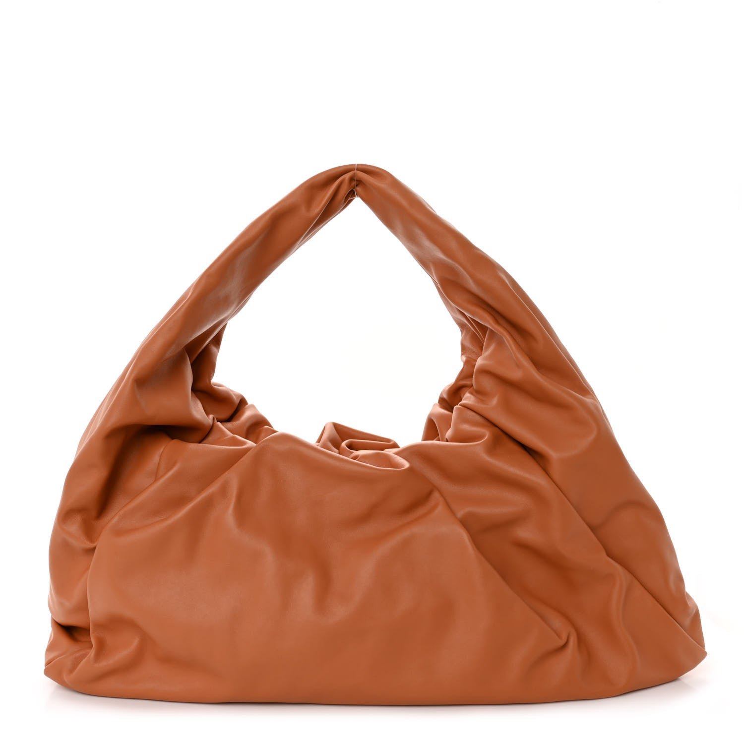 Bottega Veneta Smooth Butter Calfskin Large The Shoulder Pouch Clay