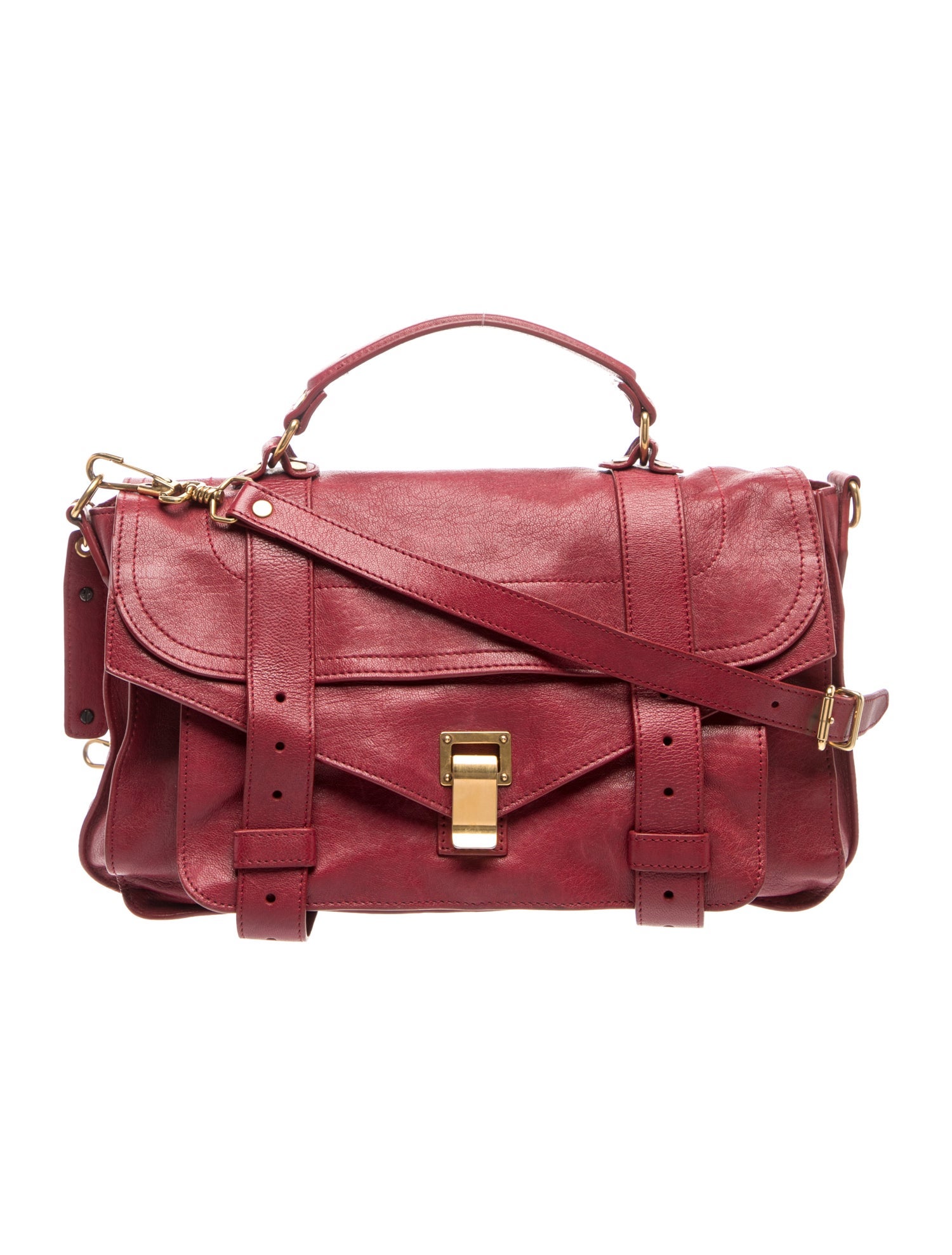 Proenza Schouler Leather Top Handle Bag