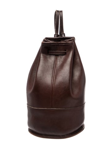 Leather Bucket Bag