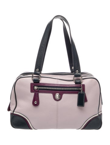 Leather Top Handle Bag