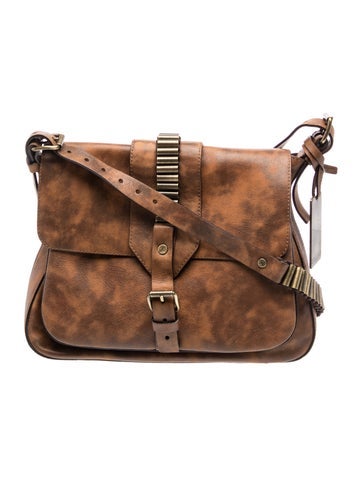 Leather Messenger Bag Vintage