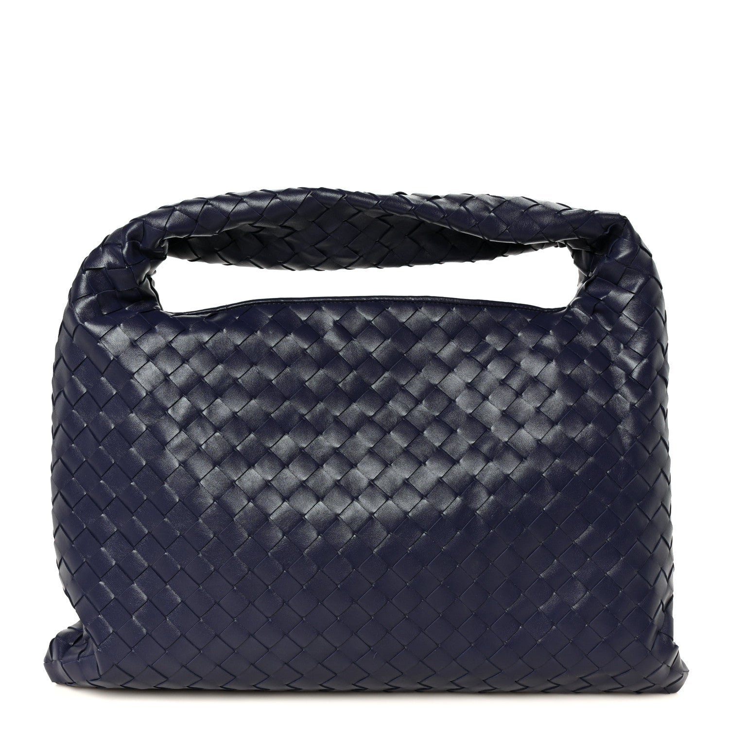 Bottega Veneta Calfskin Intrecciato Small Hop Duke