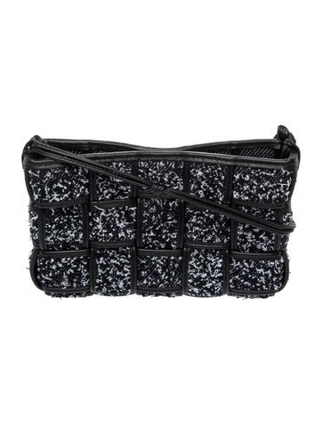 Leather Cassette Baguette Bag