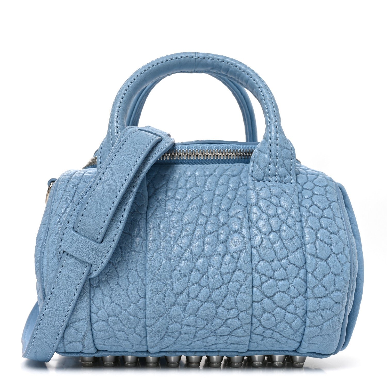 Alexander Wang Pebbled Lambskin Mini Rockie Atlas Rhodium Hardware