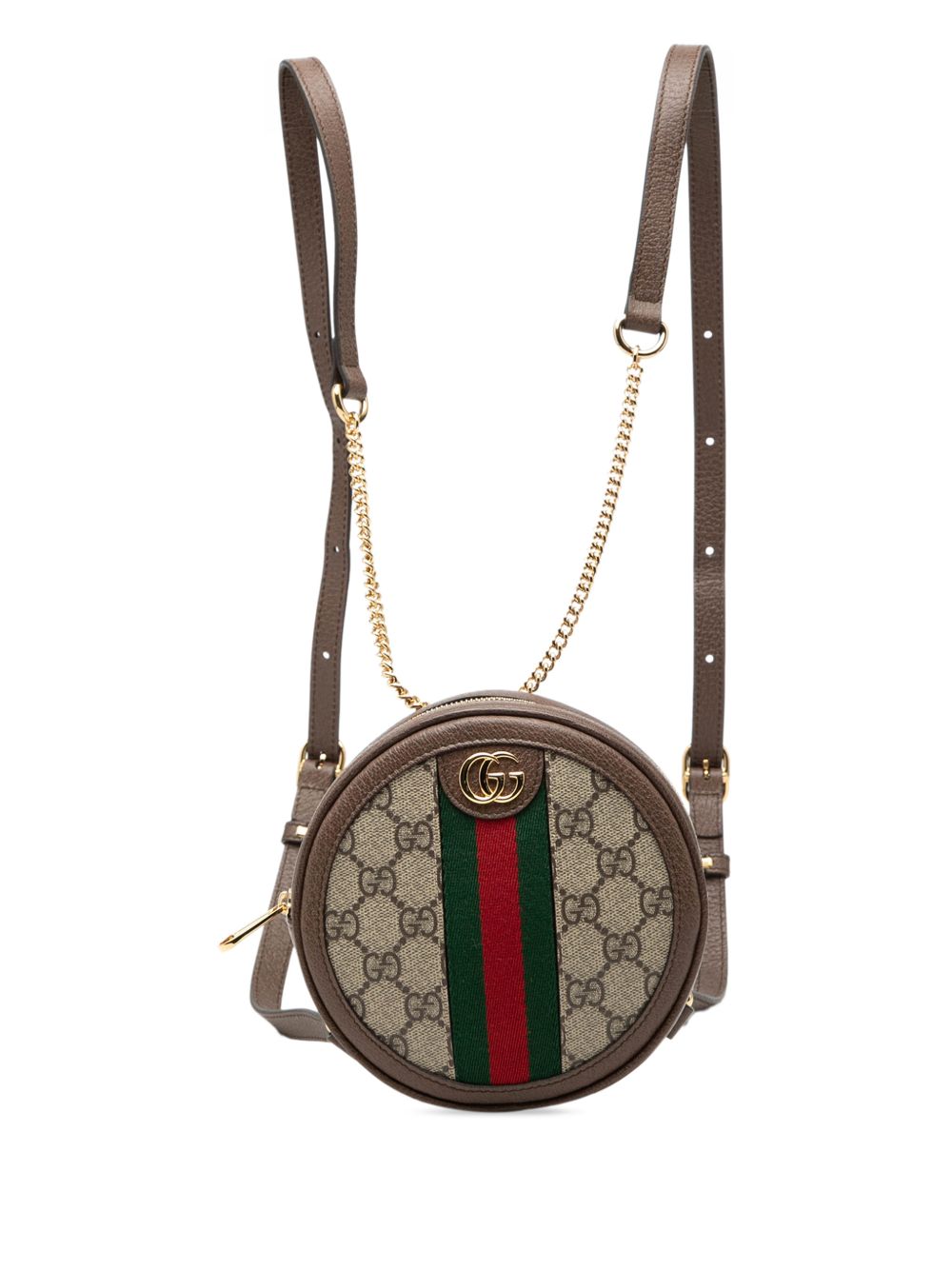 2016-2026 Mini GG Supreme Web Ophidia Round backpack