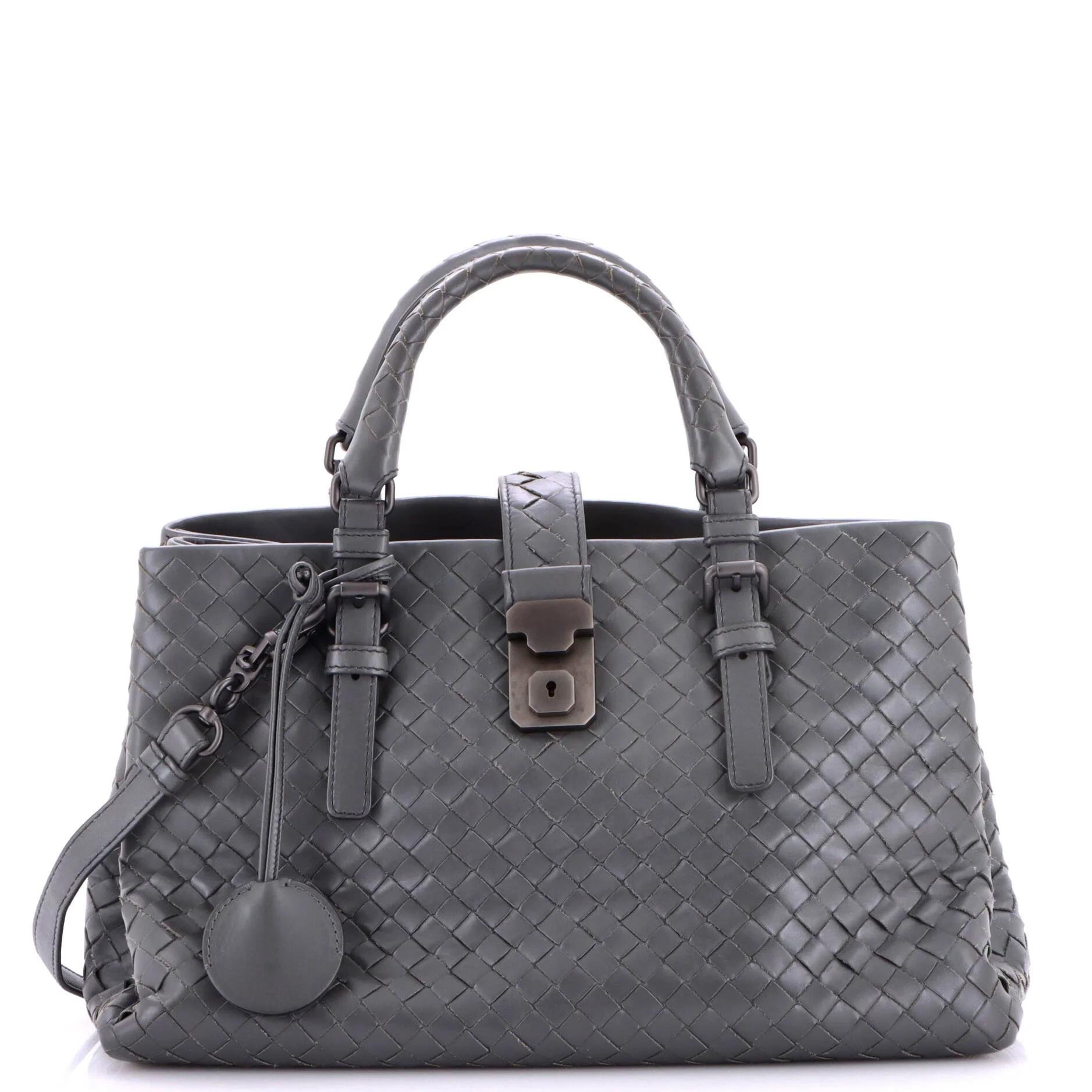 Leather tote