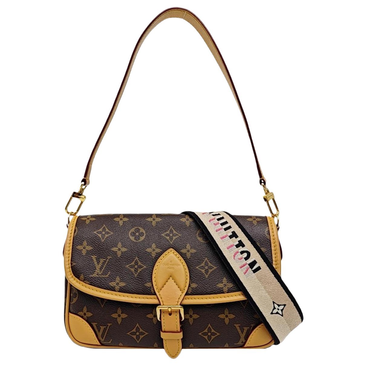 Louis Vuitton Diane leather crossbody bag