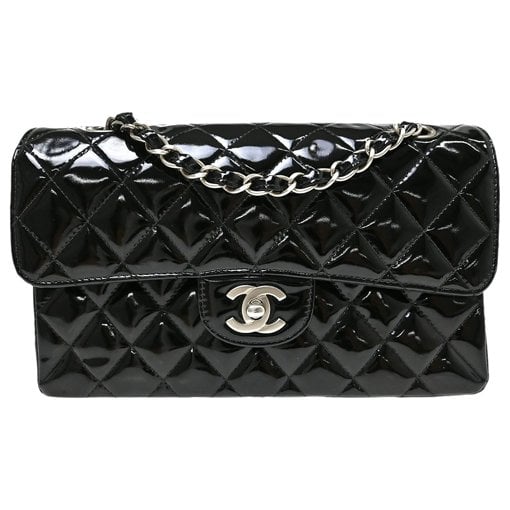 Timeless/Classique patent leather handbag