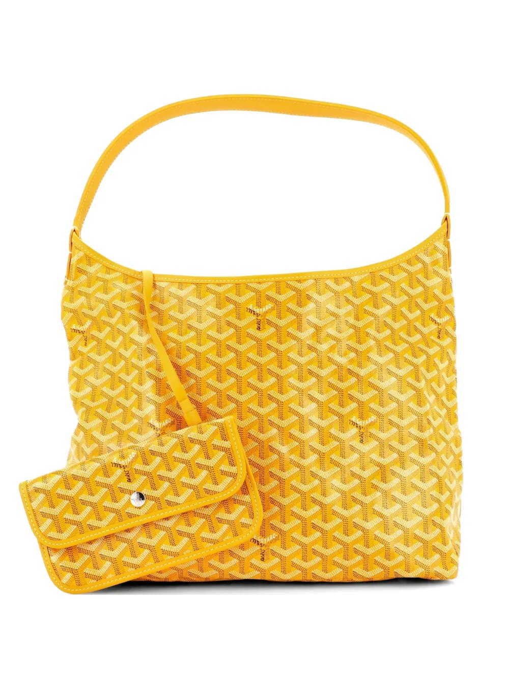 Goyard Boheme Coated Canvas hobo bag