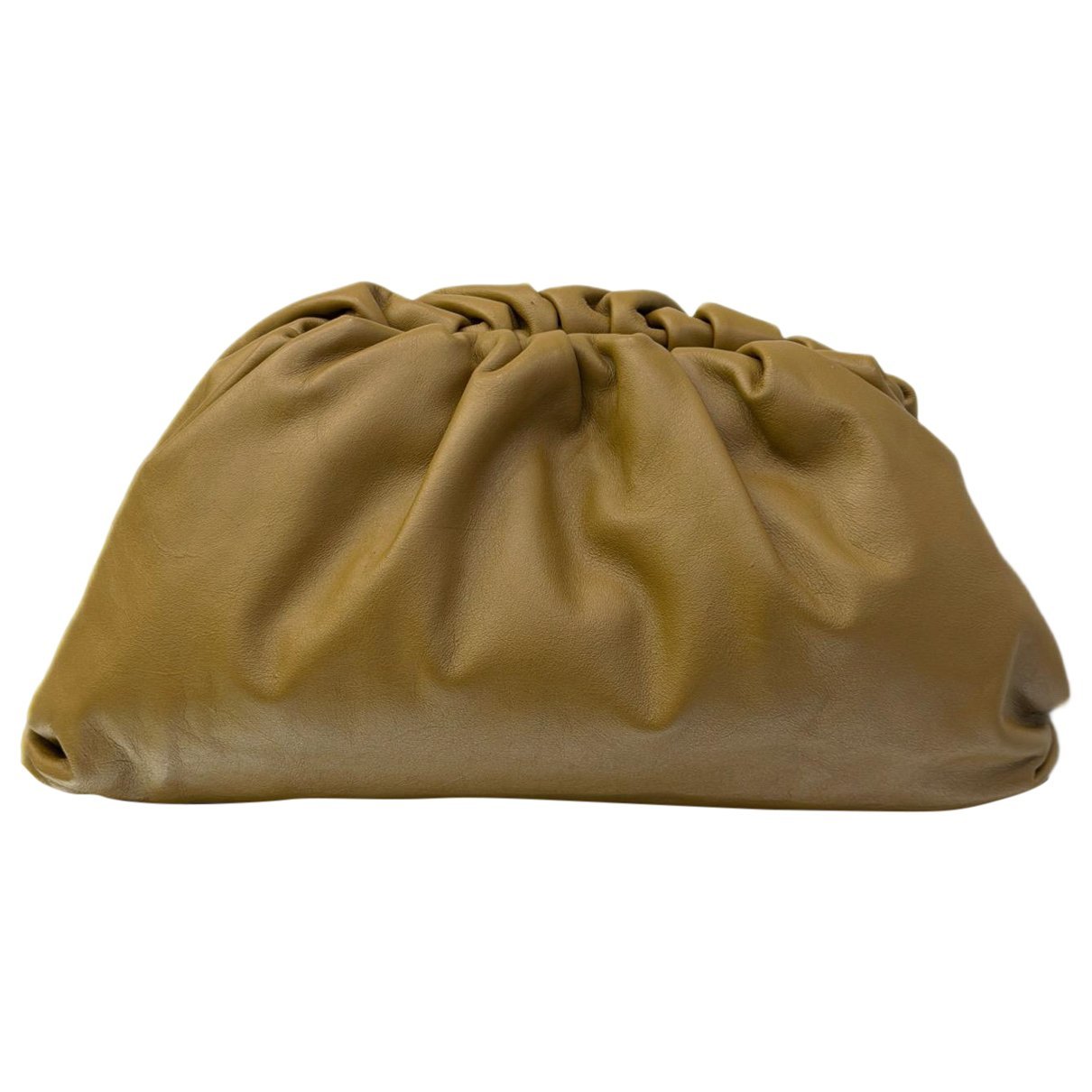 Pouch leather handbag