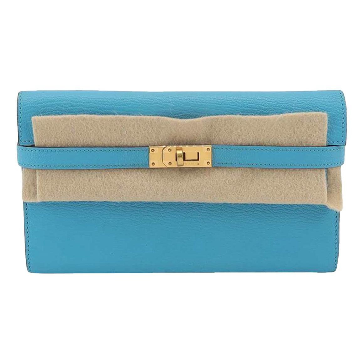 Kelly to go leather clutch bag