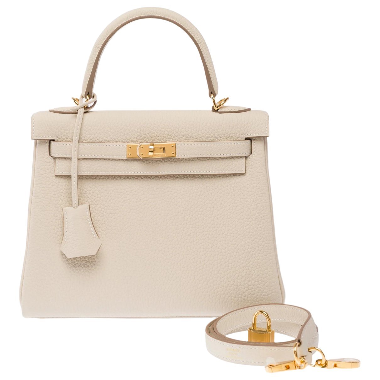 Kelly 25 leather handbag