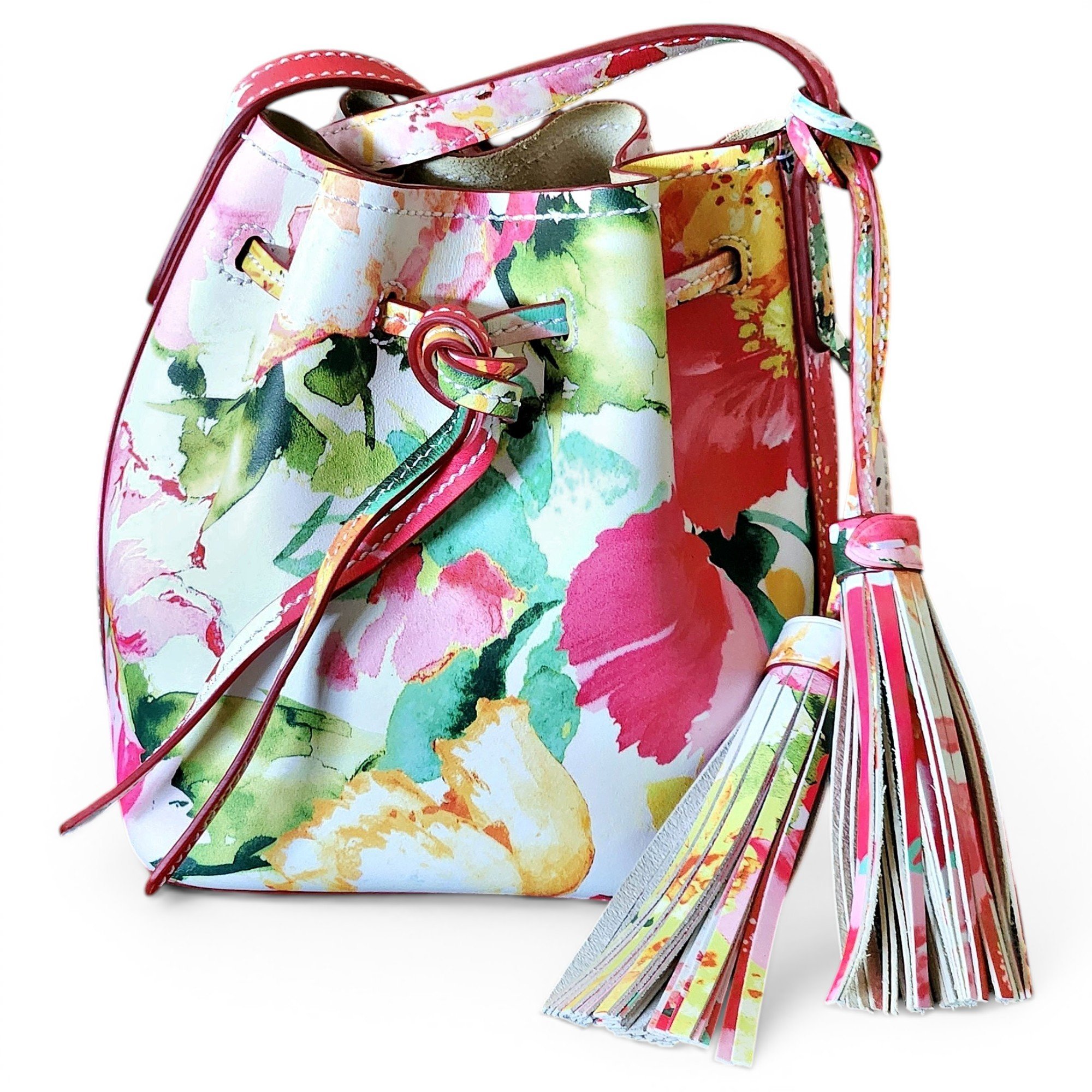 Leather crossbody bag