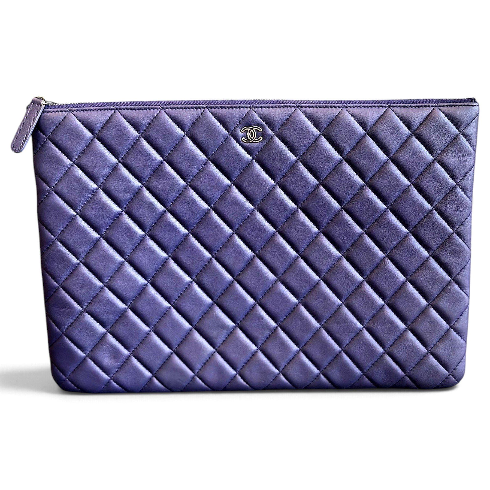 Timeless/Classique leather clutch bag