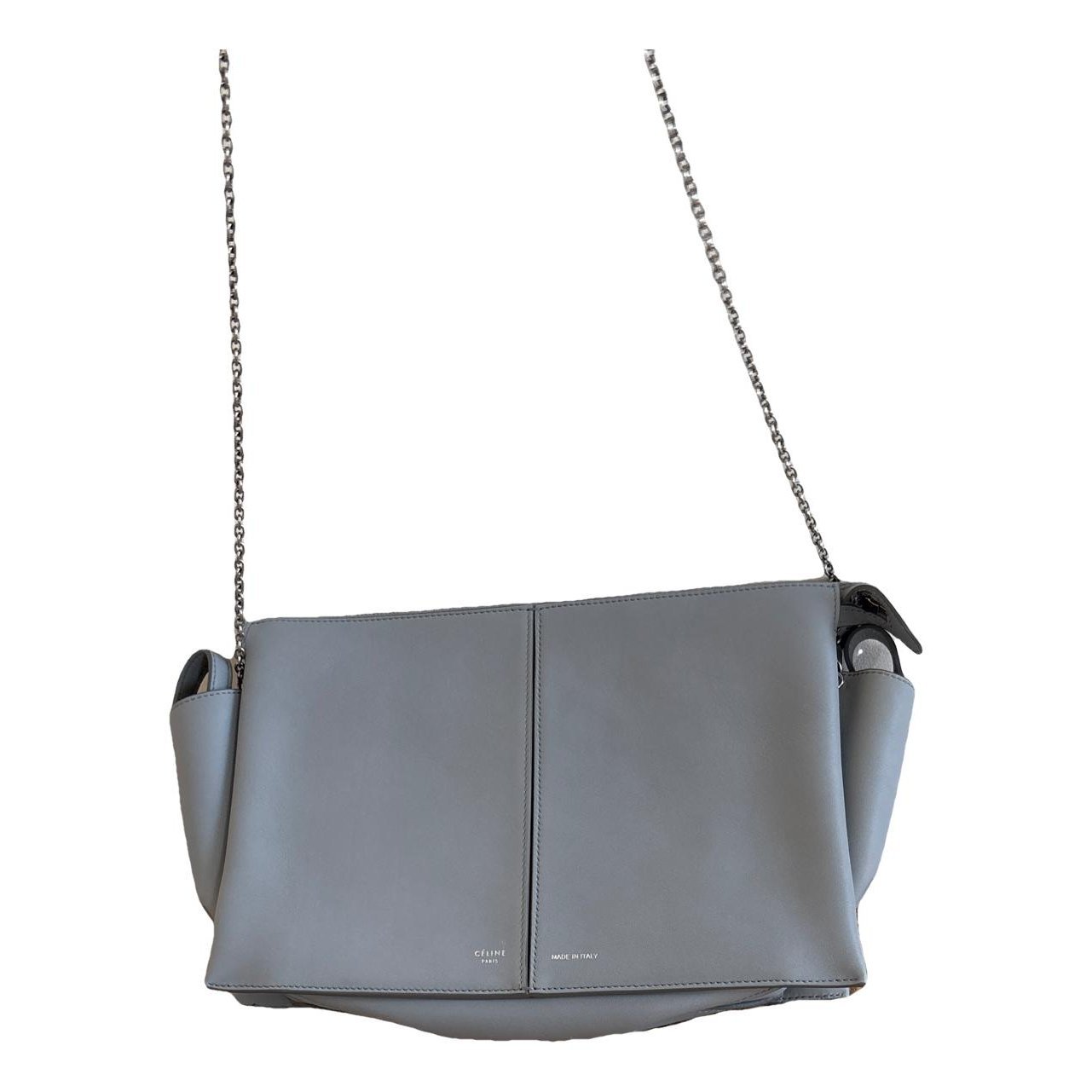 Tri-Fold leather tote