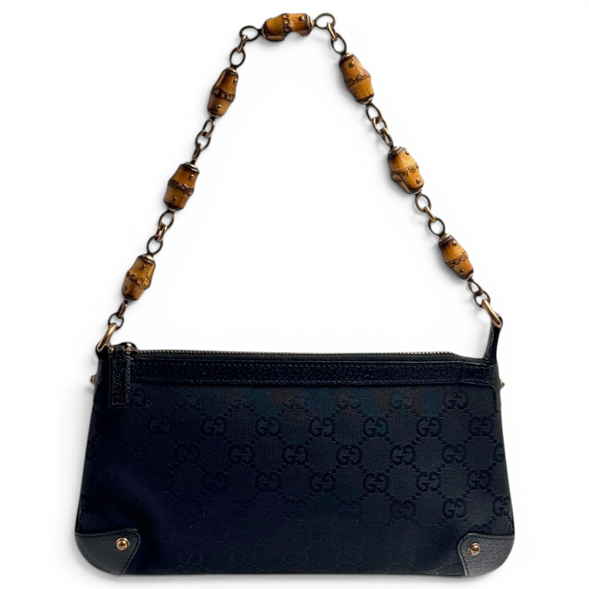 Vintage Bamboo cloth handbag