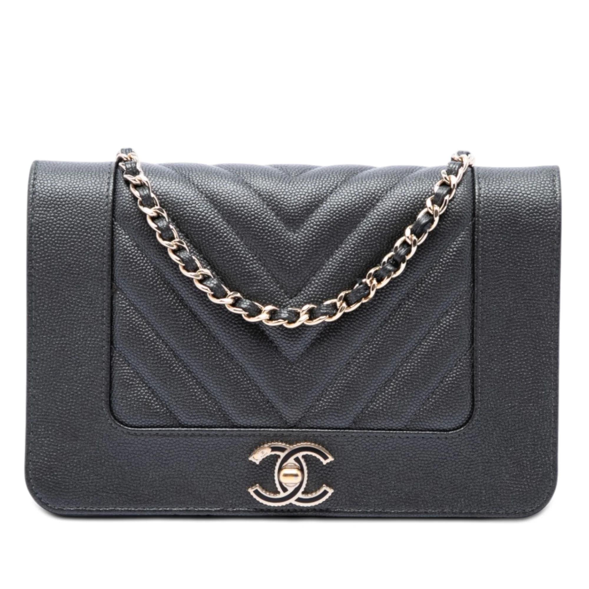 Mademoiselle leather crossbody bag